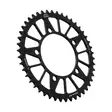 JT Takaratas Alumiini 7075 T6 JTA75.43BLK Musta - Moottoripyörän eturattaat - D499704 - 1