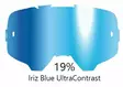 Leatt Linssi Iriz Blue UltraContrast 25% - Ajolasien linssit & varaosat - D257844 - 1