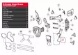 Leatt Lower shin plate C-Frame Pro Right - Polvi-, kyynär- & olkasuojat - D268004 - 2
