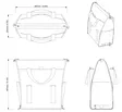 LinQ 32 L Insulated Tote Bag - Sea-Doo LINQ lisävarusteet - 139854 - 5