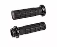 ODI Street V-TWIN Lock-On HART-LUCK Full-Waffle BLACK/Black/black - Moottoripyörän kahvakumit - D510194 - 1