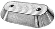 Osculati anodi (sinkki) Johnson/Evinrude/Honda - Anodit Honda - D212394 - 1
