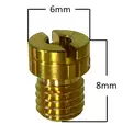 Pääsuutin # 120 Pyöreä pieni M5 Yhteensopiva: Keihin - Mopon Suuttimet - D1494 - 1