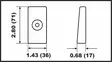 Anodi alumiini Honda BF60-BF250 (2-pakk.) - Anodit Honda - D370164 - 2