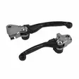 Polisport Pivot Lever Set CRF250R/450R (07-20) Black (Pr) - Moottoripyörän vivut ja vivunrungot - D456034 - 1