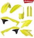 Polisport plastic kit KX450F 16-18 Flo yellow (1) - Moottoripyörän muovisarjat - D242344 - 1