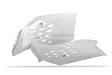 Polisport Radiator Scoops KTM SX/SX-F(07-10)EXC/EXC-F(08-11)XC/XC-F white ktm (6 - Moottoripyörän jäähdyttimen suojat - D345274 - 1