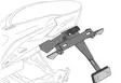 Puig Indicator Connectors Leads Multistrada C/Black - Moottoripyörän laukkujen kiinnityssarjat - D442924 - 1