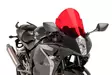 Puig Racing Screen Hyosung Gt650Ir 13-20' C/Red - Moottoripyörän tuulisuojat - D299954 - 1