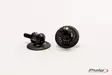 Puig Spools Hi-Tech Parts Dim.6 C/Black - Moottoripyörän kaatumatapit - D302214 - 1