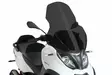 Puig Windshield V-Techline Piaggio Mp3 350 18' C/Dark S - Moottoripyörän tuulisuojat - D338274 - 1