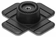 Quad Lock 360 Base - Flexible Adhesive - Matkapuhelin-, Gps- & kameratarvikkeet - D546864 - 1