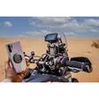 Interphone Quiklox adhesive pad + handlebar mount - Moottoripyörän matkapuhelintarvikkeet - D527374 - 2