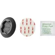 Interphone Quiklox adhesive pad + handlebar mount - Moottoripyörän matkapuhelintarvikkeet - D527374 - 4
