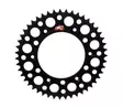 Renthal Takaratas CR 84-07 CRF 02- 49t GR Musta - Moottoripyörän takarattaat - D445804 - 1
