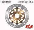 Sbs Jarrulevy Standard - Moottoripyörän jarrulevyt - D241664 - 1