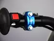 Scar Universal Rotating bar clamp - Blue - Moottoripyörän käsisuojat - D269224 - 1