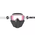 Scott Goggle Primal Safari Facemask white rose - Kelkkailu ajolasit & linssit - D443734 - 2