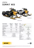 SKI-DOO 24 SUMMIT NEO 600 EFI 146"/1,6" COBRA FLEX EDGE ES TARJOUS! - Ski-Doo moottorikelkat - 128864 - 3