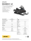 SKI-DOO 26 SKANDIC LE 20" 900 ACE 38MM COBRA SILENT BLACK - Ski-Doo Hyötykäyttö 2026 - 139274 - 3
