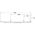 Sno-X Ripper Four Ohjausrauta pari 4" Kovametalli - Moottorikelkan ohjausraudat - D10824 - 1