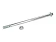 Takapyörän akseli Ø 12mm Aprilia RXSX 06-10 Derbi Senda -10 Gilera RCRSMT - Mopon Pyöräakselit, mutterit, pinnat - D280694 - 1