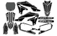 UFO Graphic Kit YZ250F 19-23 YZ450F 18-22 Stokes Grey - Moottoripyörän tarrasarjat - D447934 - 1