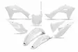 UFO Plastic kit 5-parts White KX250F 25-.. KX450F 24-.. - Moottoripyörän muovisarjat - D511194 - 1