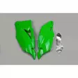 UFO Side panels KX250F 21-24 KX450F 19-23 Green 026 - Moottoripyörän sivupaneelit - D275734 - 1