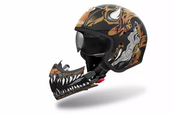 Airoh Kypärä J 110 Oni Matt - Avokypärät - D493444 - 1