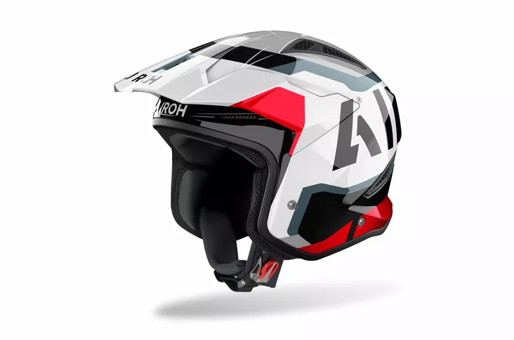 Airoh Kypärä TRR II Jupiter Punainen Kiiltävä - Offroad-kypärät - D522634 - 1