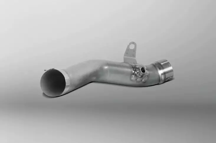 Akrapovic Optional Link Pipe (Titaani) Kawasaki ZX-10R 2011-15 - Moottoripyörän väliputket - D309974 - 1