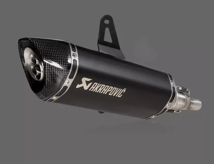 Akrapovic Slip-On Line (Titaani) Dragster 125/200 2022- - Moottoripyörän äänenvaimentimet - D448294 - 1