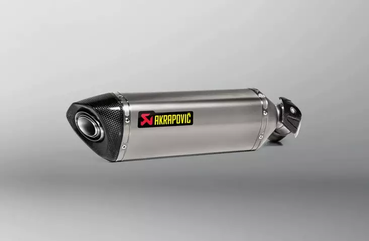 Akrapovic Slip-On Line (Titaani) Kawasaki Ninja 1000SX 2020- - Moottoripyörän äänenvaimentimet - D374184 - 1
