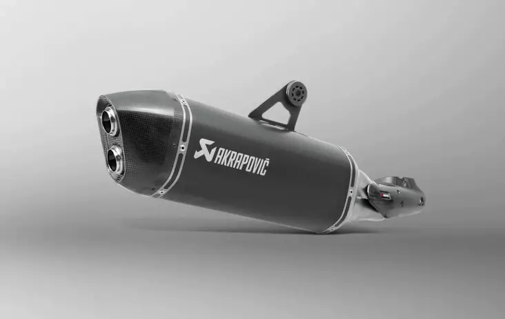 Akrapovic Slip-On Line (Titaani) Mustaline R1200GS/Adventure 2013-16 - Moottoripyörän äänenvaimentimet - D309754 - 1