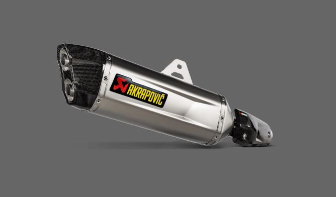 Akrapovic Slip-On Line (Titaani) Tenere 700 2019- - Moottoripyörän äänenvaimentimet - D478704 - 1