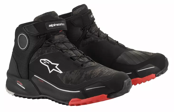 Alpinestars Ajokenkä CR-X Drystar musta/Cammo - Moottoripyöräkengät - D323434 - 1