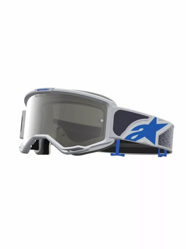 Alpinestars Ajolasit Vision 5 Drag Vaalean Lila Sininen Peili Hopea - Offroad ajolasit - D543994 - 1