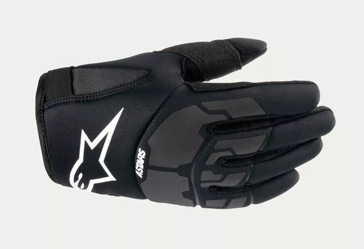 Alpinestars Hanska Thermo Shielder Musta - Ajohanskat Offroad - D437514 - 1