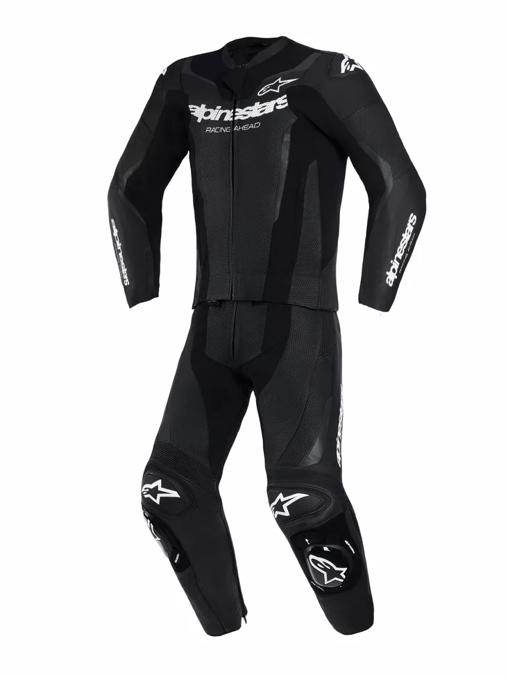 Alpinestars Nahkapuku 2PCS GP Force V2 Musta - Nahkaiset moottoripyöräpuvut - D528974 - 1