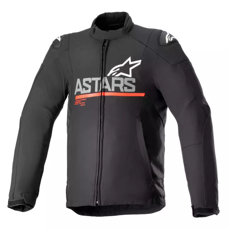 Alpinestars Tekstiilitakki SMX Vedenpitävä Musta/Punainen - Kalvolliset moottoripyörätakit - D439044 - 1