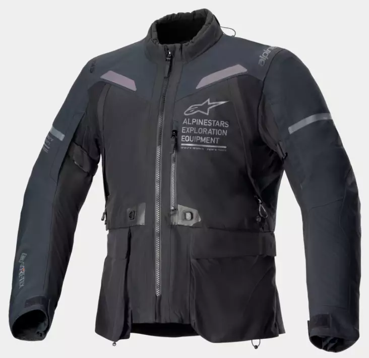Alpinestars Tekstiilitakki ST-7 2L GTX Musta/Harmaa - Kalvolliset moottoripyörätakit - D489264 - 1