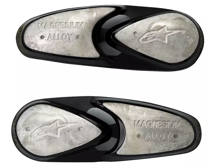 Alpinestars Toe Slider (Magnesium sopii kaikki saappaisiin -2014 saakka) - Onroad kenkien varaosat - D209014 - 1