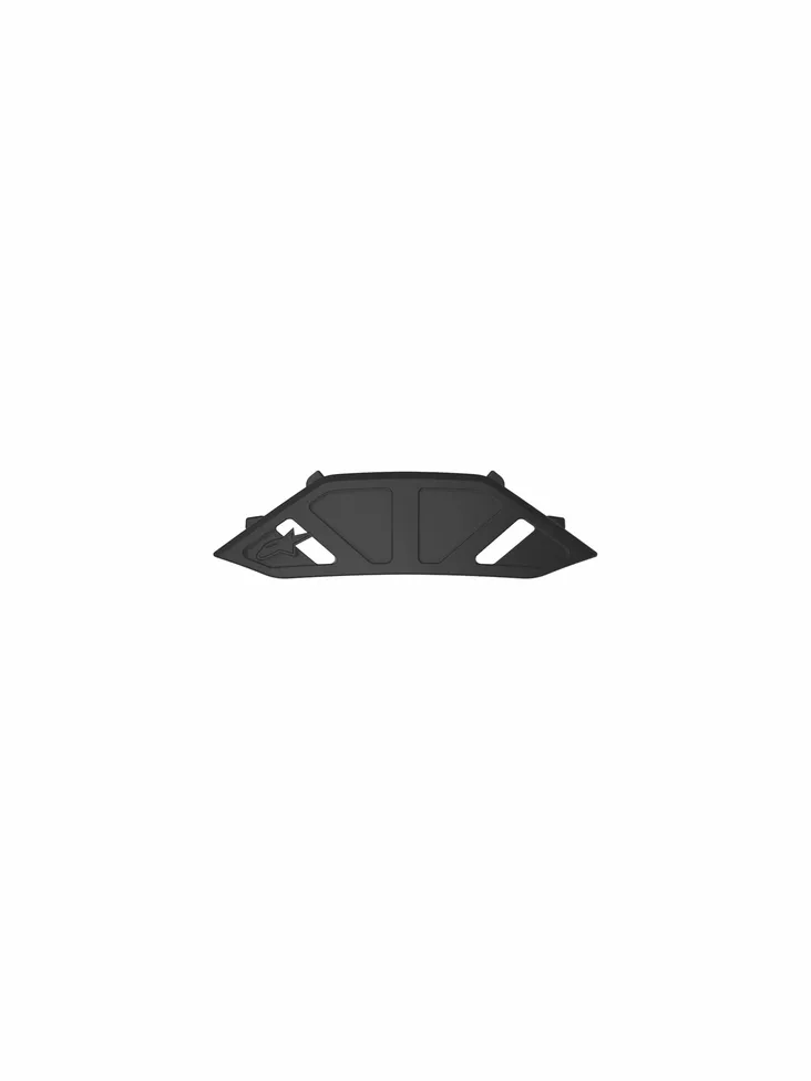 Alpinestars Vision 8-5-3 Nose Guard Replacement - Musta - Ajolasien linssit & varaosat - D544014 - 1
