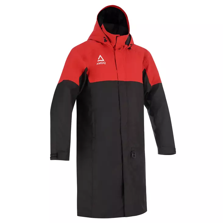 AMOQ Apex Racing Varikkotakki Musta/Punainen - Kelkkailutakit - D498204 - 1