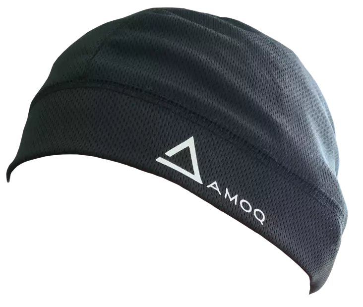 AMOQ Kypäräpipo Sweat Beanie Musta - Huput, maskit, huivit - D409824 - 1