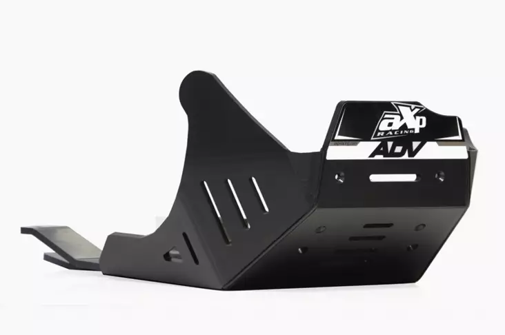 AXP Adventure Skid Plate HDPE 8mm Black Husqvarna 701 14-25 / KTM 690 09-25 - Moottoripyörän pohjapanssarit - D489834 - 1
