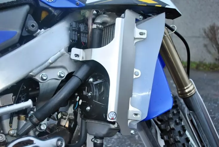 AXP Radiator Guards Yamaha WR250F 15-19 / WR450F 16-18 - Moottoripyörän jäähdyttimen suojat - D243584 - 1