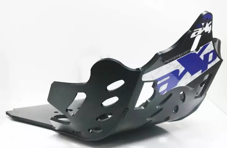 AXP Skid Plate PHD 6mm Black Yamaha WR250F 07-10 - Moottoripyörän pohjapanssarit - D243724 - 1