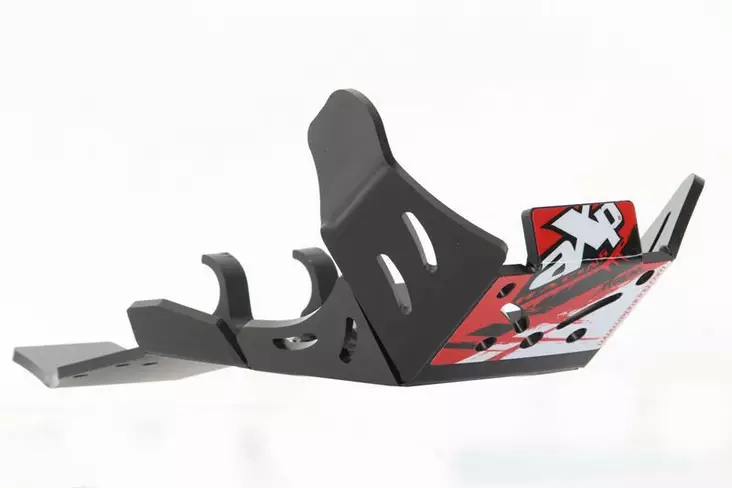 AXP Xtrem HDPE Skid Plate Black Gas-Gas EC250F/EC350F 21-23 - Moottoripyörän pohjapanssarit - D417454 - 1